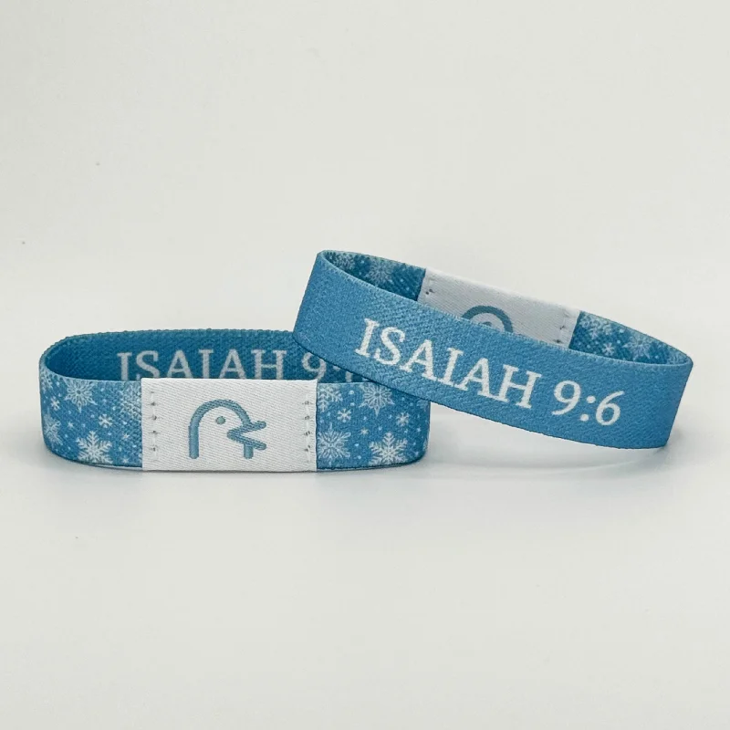 stylish leather bracelet for women with beads-Isaiah 9:6