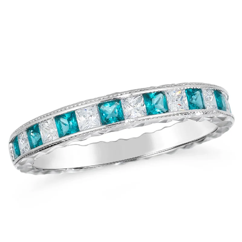 women’s wedding rings with vintage sapphire and diamond designs-Envy Skinny Band