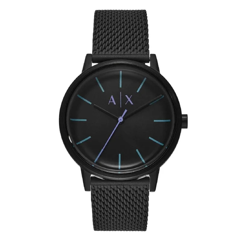 smartwatches with fitness tracking and social media updates-Armani Exchange AX2760 Cayde Analog Watch for Men