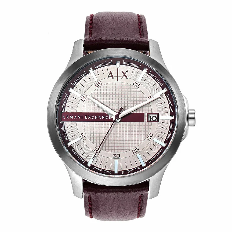 men’s watches with mechanical movement and minimalist dial-ARMANI EXCHANGE Men Hampton - AX2452I