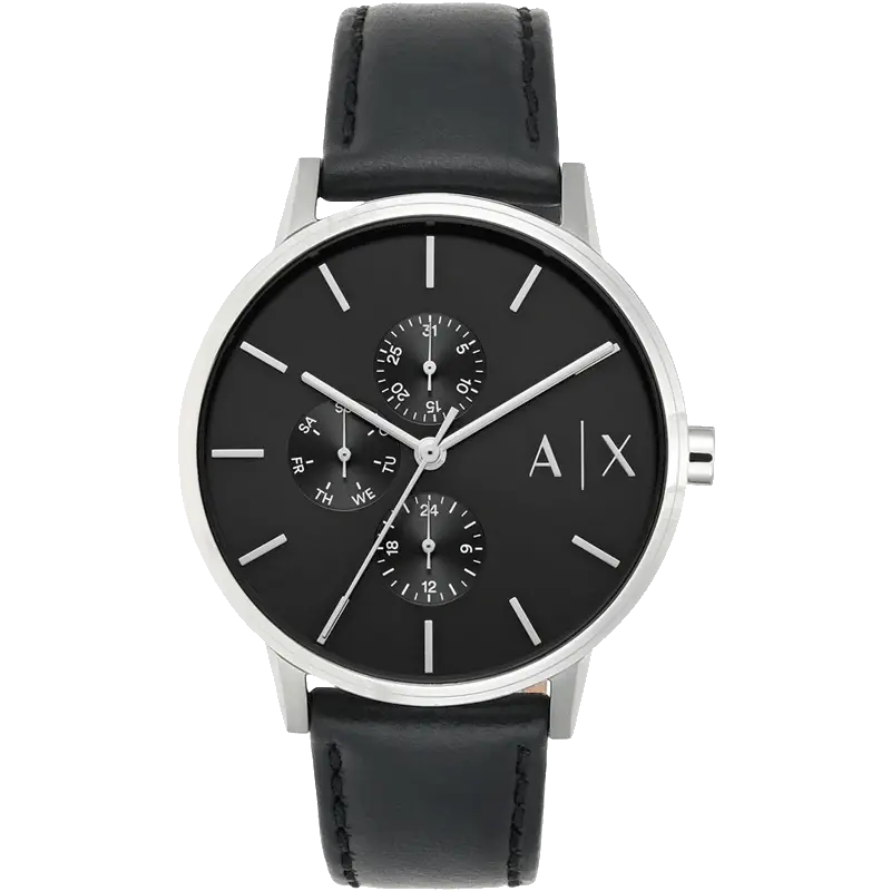 hybrid smartwatches with fitness tracking and health analysis-Armani Exchange AX2717 Men Watch