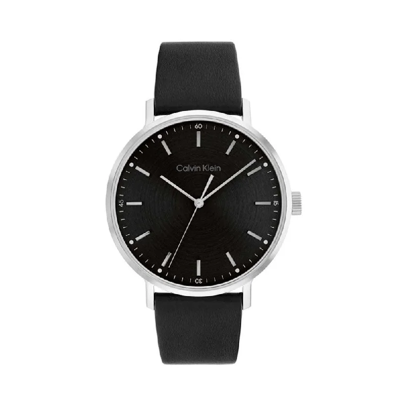 vintage-inspired watches with mechanical movement and classic design-CALVIN KLEIN 25200050 Watch For Men