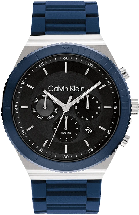 fitness trackers with heart rate, GPS, and calorie counter-Calvin Klein 25200307 Men's Watch