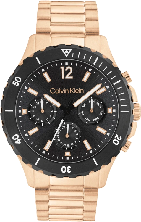 sport watches with GPS, heart rate monitor, and pedometer-Calvin Klein 25200315 Men's Watch