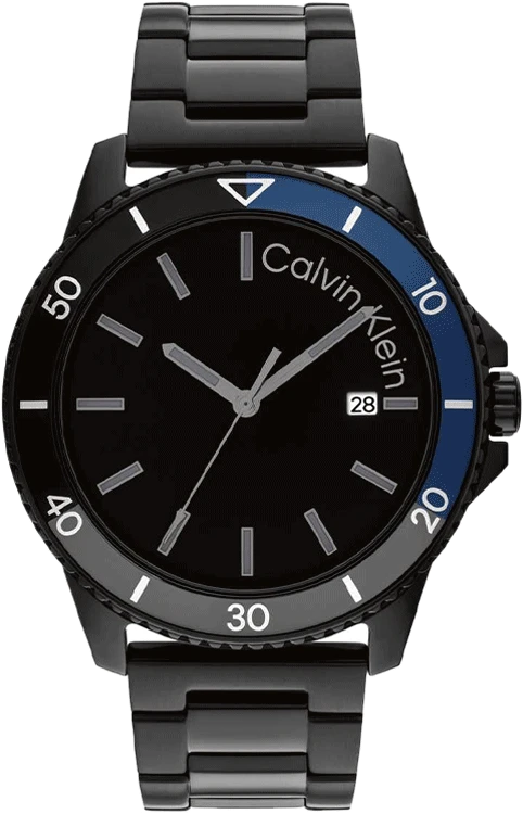 hybrid smartwatches for women with advanced fitness tracking and long battery life-Calvin Klein 25200382 Men's Watch With 2 Year International Warranty