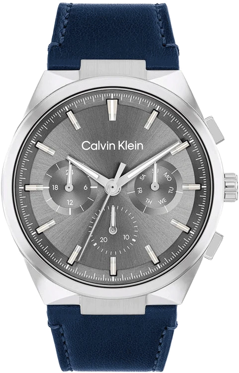 digital fitness trackers with workout tracking and GPS features-Calvin Klein 25200444 Men's Watch With 2 Year International Warranty