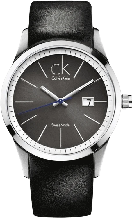 hybrid watches with fitness tracking, heart rate monitor, and analog face-Calvin Klein K2246161 Men's Analog Watch With Date And 2 Year International Warranty