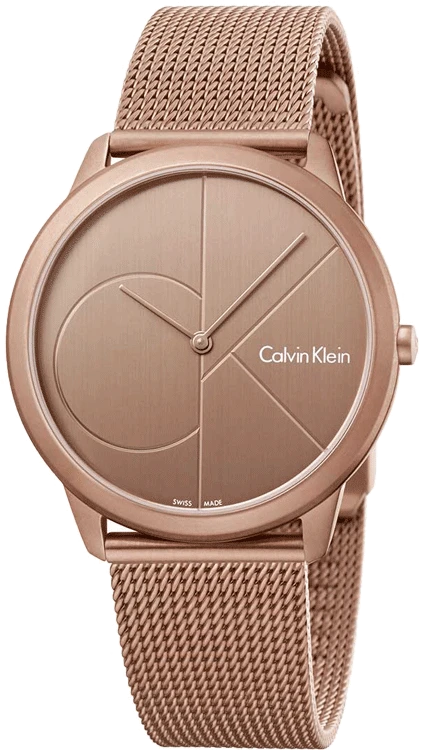 luxury watches with moonphase function and stainless steel case-Calvin Klein K3M11TFK Men's Watch With 2 Year International Warranty