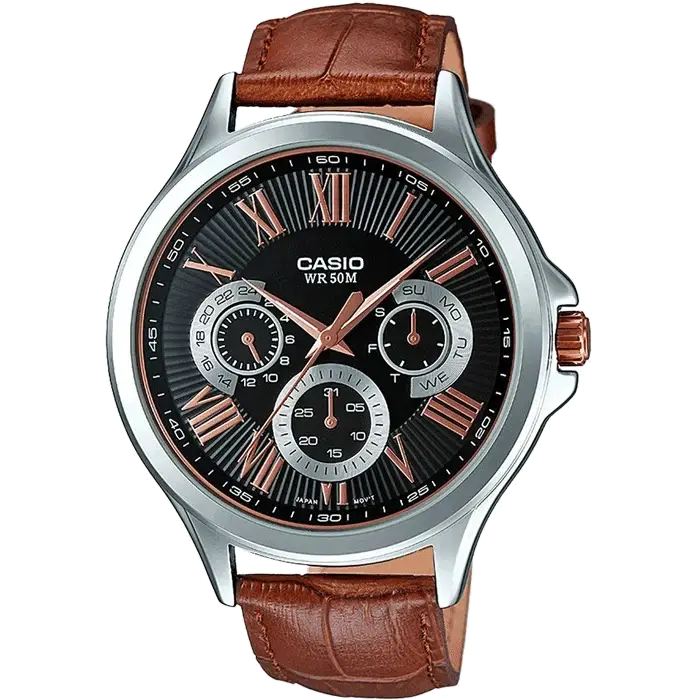 smartwatches with advanced fitness tracking and message notifications-Casio A1051 MTP-E308L-1AVDF Enticer Men